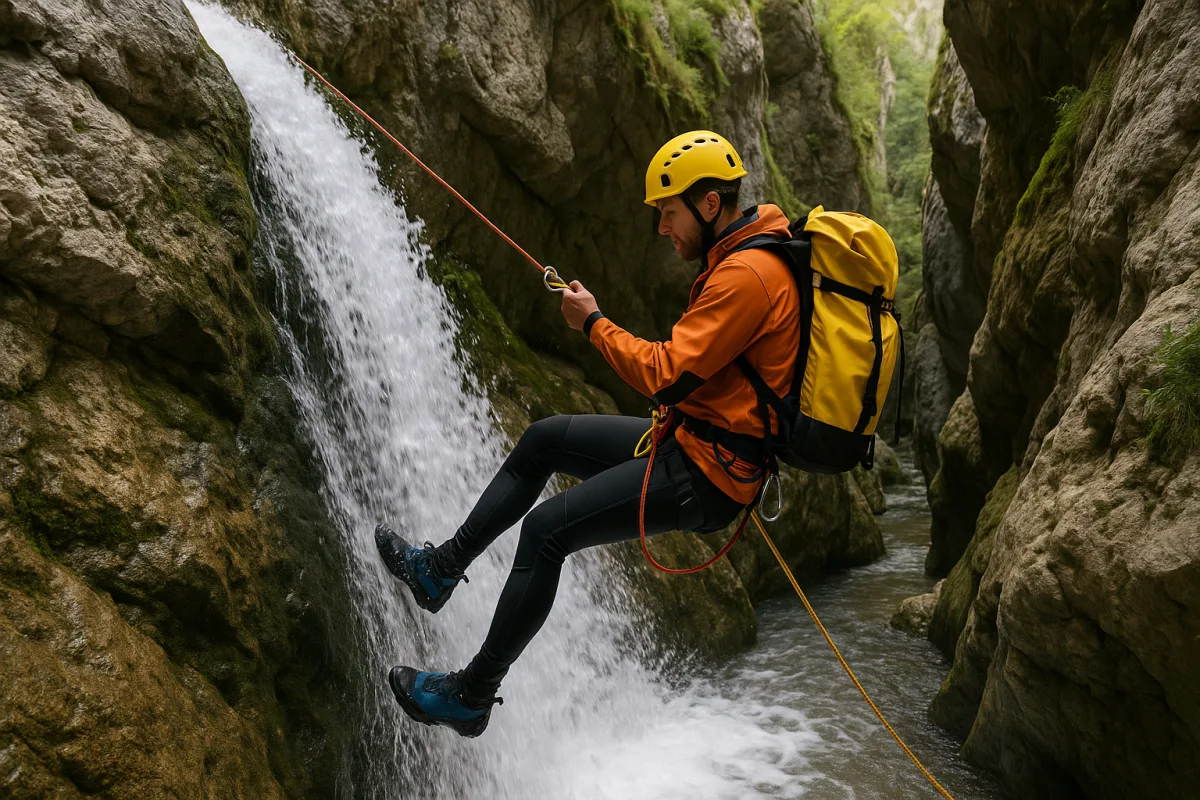 Avventura in canyoning nelle gole abruzzesi: le regole base per praticarlo senza rischi