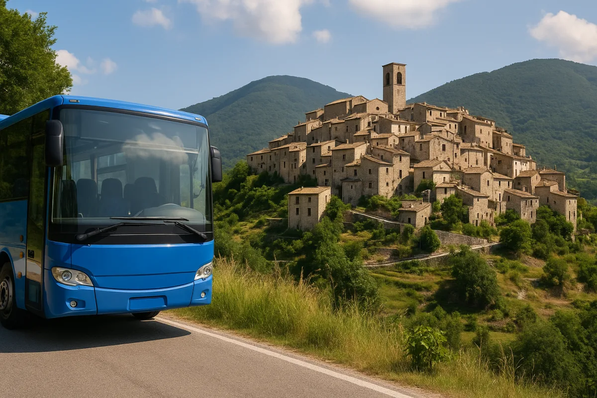 Quali borghi abruzzesi sono facilmente raggiungibili coi mezzi pubblici? Soluzioni per chi viaggia green