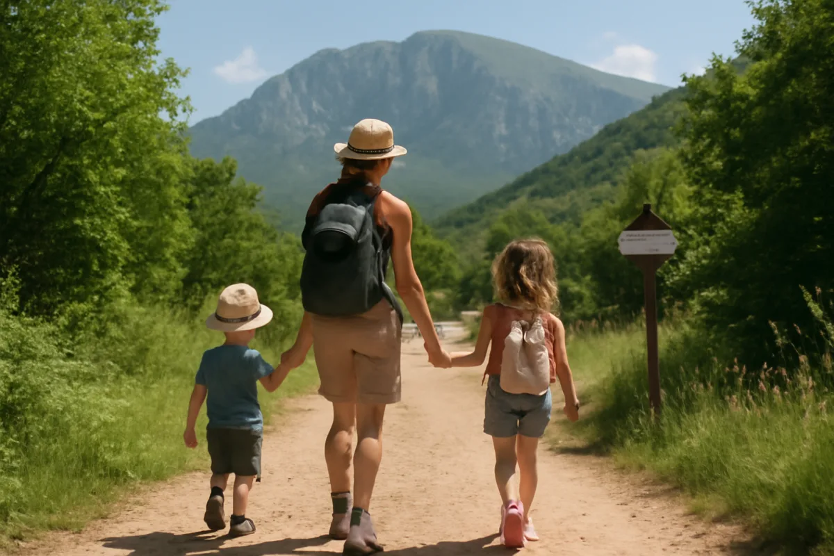 Percorsi natura in Abruzzo con bambini piccoli: le tappe senza sorprese scomode