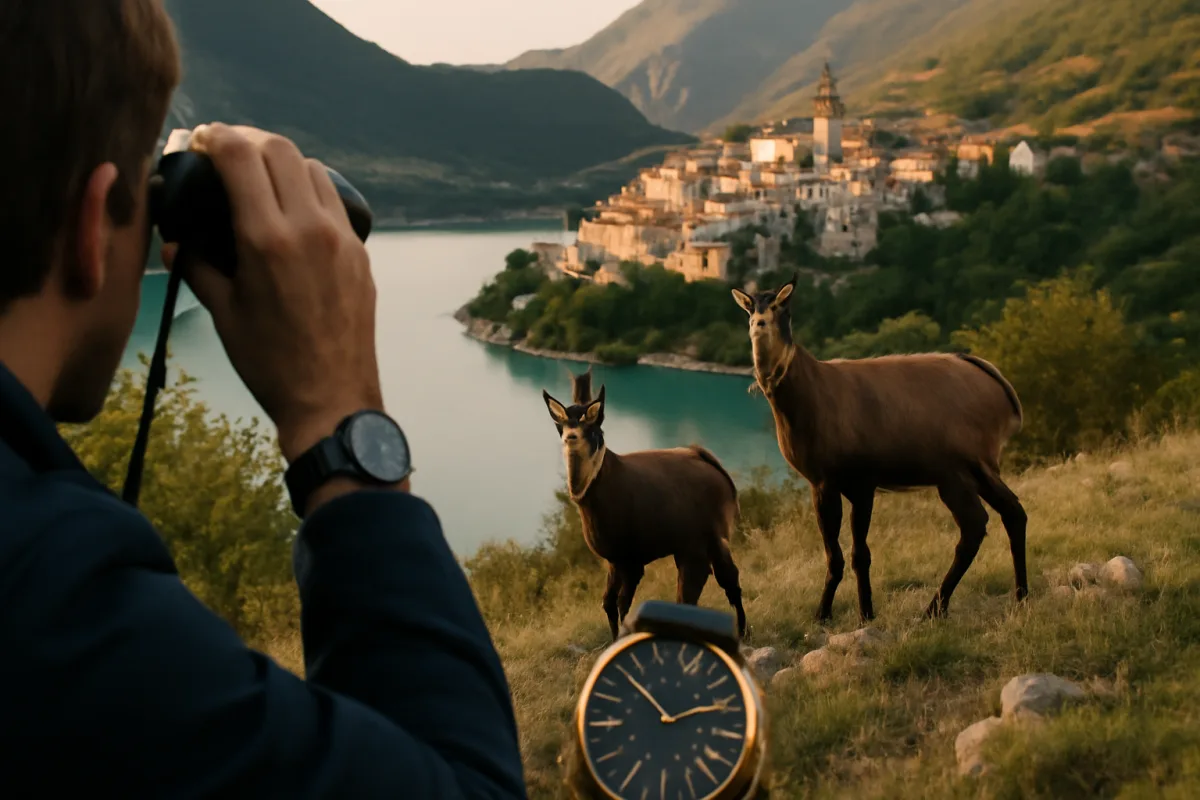 Avvistamento dei camosci a Barrea: l'orario in cui la fortuna ti assiste davvero