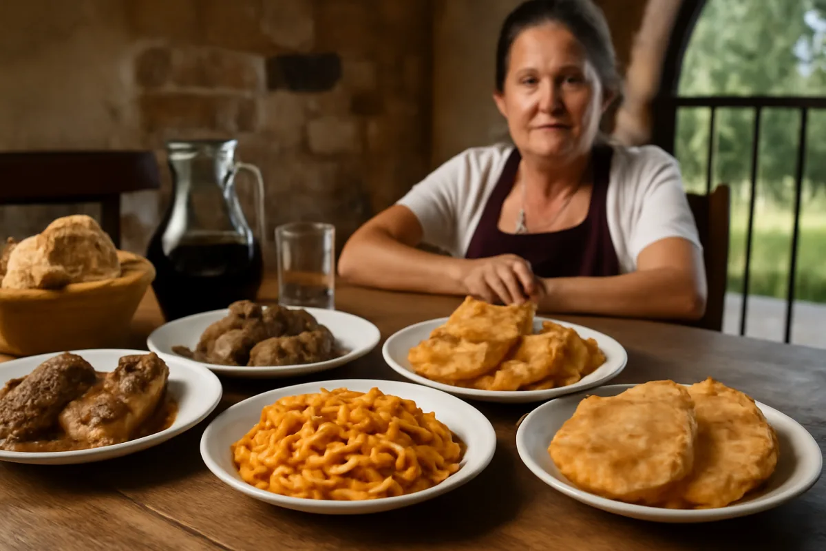 Cucina tradizionale abruzzese in agriturismo: i piatti che non trovi al ristorante