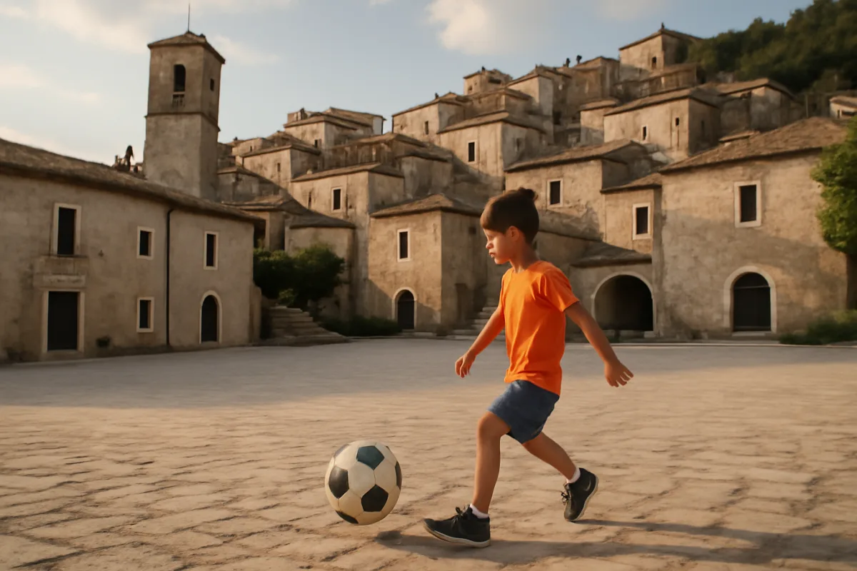 Borghi abruzzesi a misura di bambino: gli spazi aperti che i genitori non si aspettano