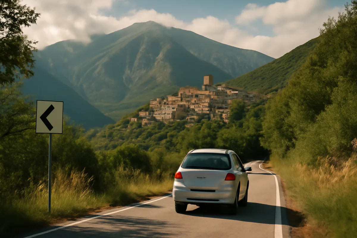 Paesi sul versante orientale della Majella: la rotta meno battuta in auto