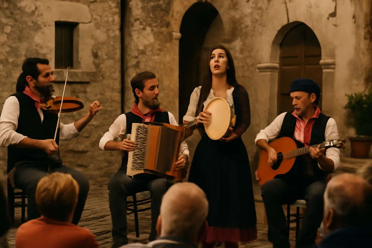 Musica popolare abruzzese nei borghi: dove ascoltarla dal vivo fuori dai circuiti noti