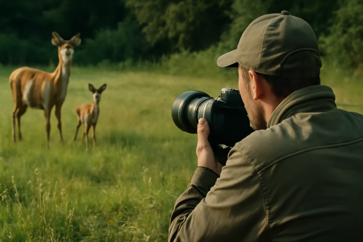 Appostamento fotografico in natura: la distanza di sicurezza dagli animali selvatici